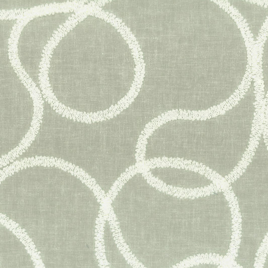 STOUT TEXTILES  DRAPERY,EMBROIDERIES TRANSITIONAL,, CIRCLE STONE   - PROW-1