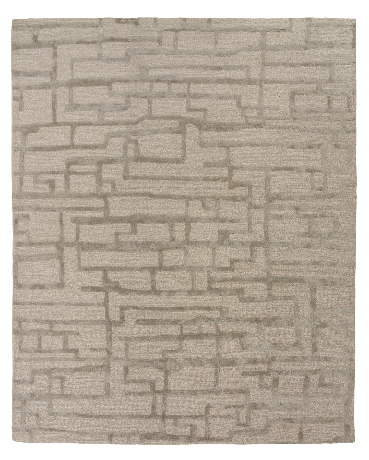 Prism modern rug, 2' x 3'.
