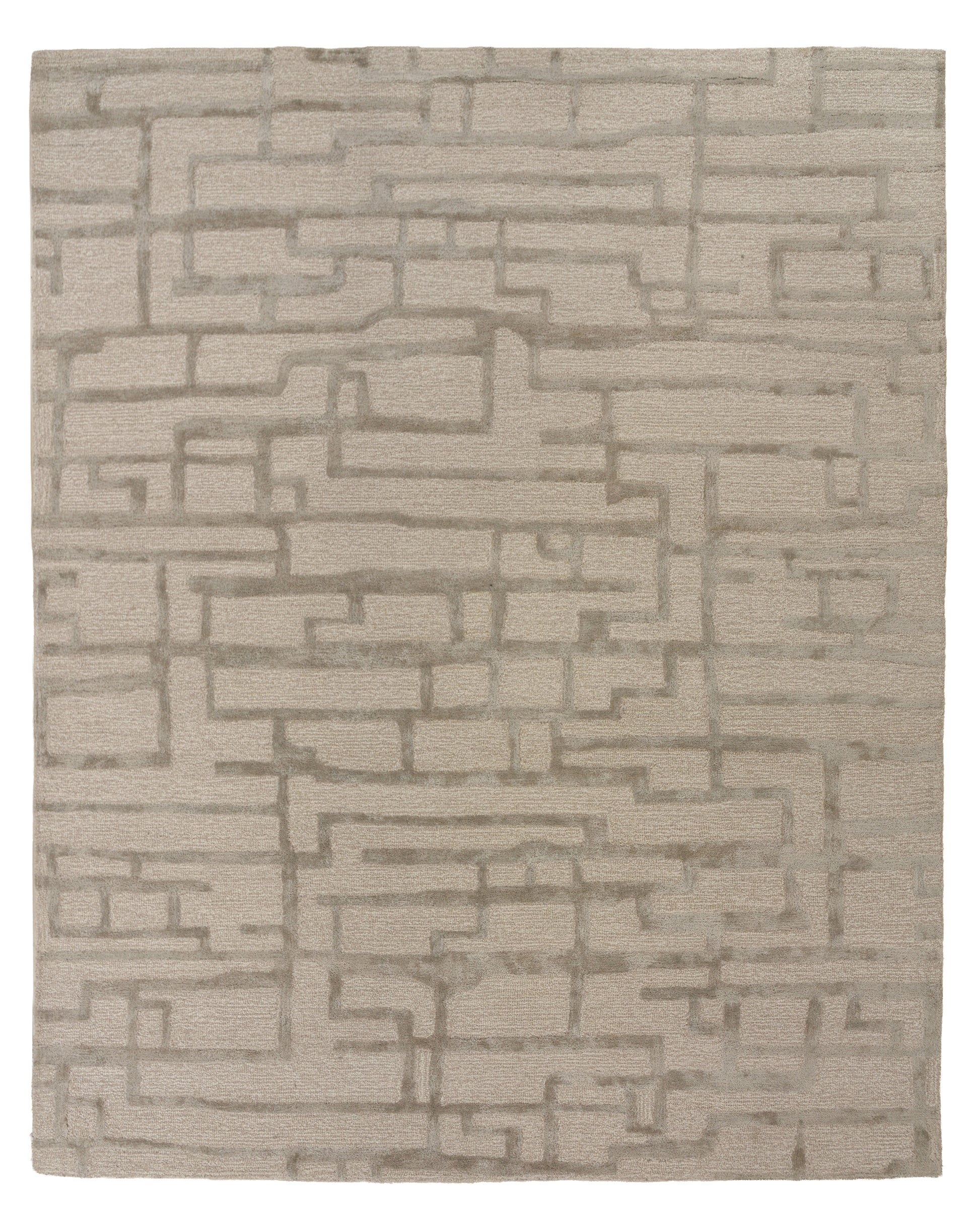 Prism modern rug, 10' x 13'.