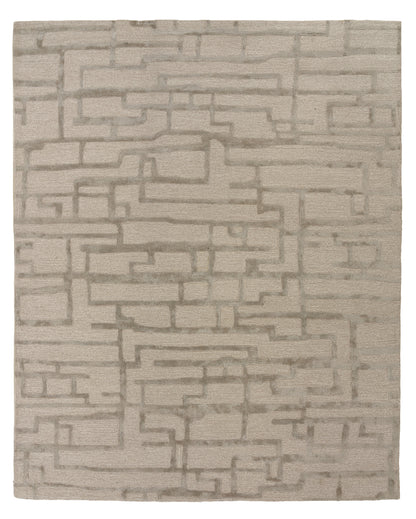 Prism modern rug, 10' x 13'.