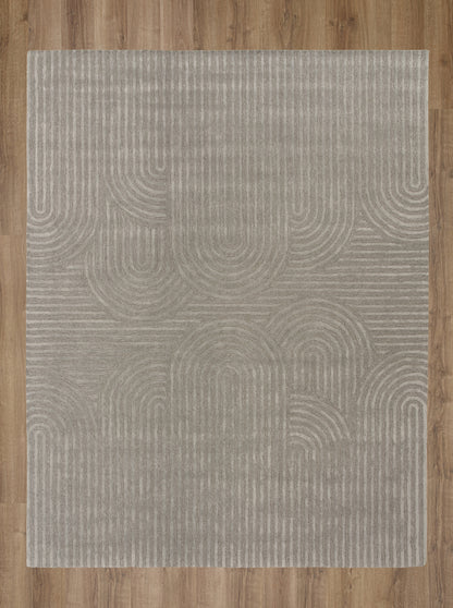 Prism rug in Mid-Century Modern style, 10' x 13'.