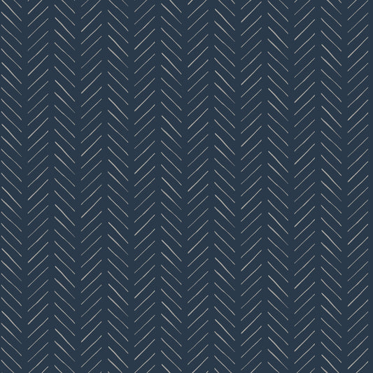 York Wallcoverings York Premium Peel + Stick Magnolia Home Pick-Up Sticks Blue Peel and Stick Wallpaper  Small Prints Blues  Wallpaper - PSW1022RL