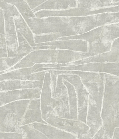 York Wallcoverings York Premium Peel + Stick Urban Chalk Grey Peel and Stick Wallpaper  Geometrics Greys  Wallpaper - PSW1069RL