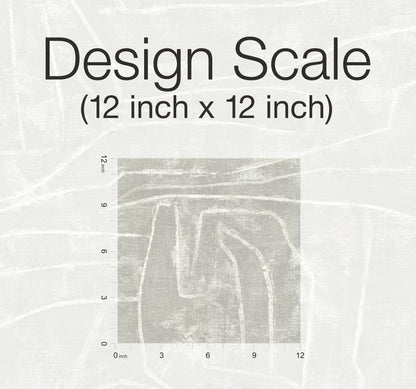 York Wallcoverings York Premium Peel + Stick Urban Chalk Grey Peel and Stick Wallpaper  Geometrics Greys  Wallpaper - PSW1069RL