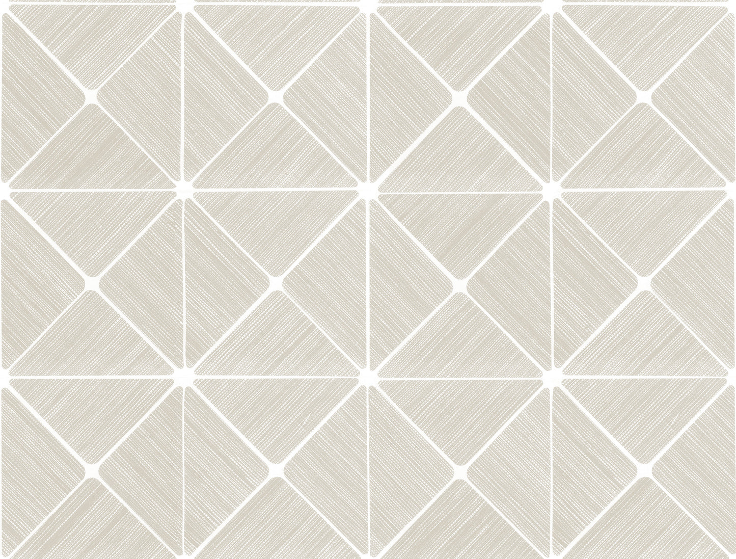 York Wallcoverings York Premium Peel + Stick Double Diamonds Off White Peel and Stick Wallpaper  Geometrics Whites and Off-Whites  Wallpaper - PSW1072RL