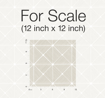 York Wallcoverings York Premium Peel + Stick Double Diamonds Off White Peel and Stick Wallpaper  Geometrics Whites and Off-Whites  Wallpaper - PSW1072RL