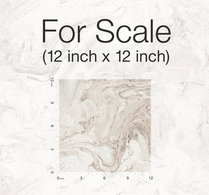 York Wallcoverings York Premium Peel + Stick Oil and Marble Clay and Taupe Peel and Stick Wallpaper  Bohemian Neutrals  Wallpaper - PSW1125RL