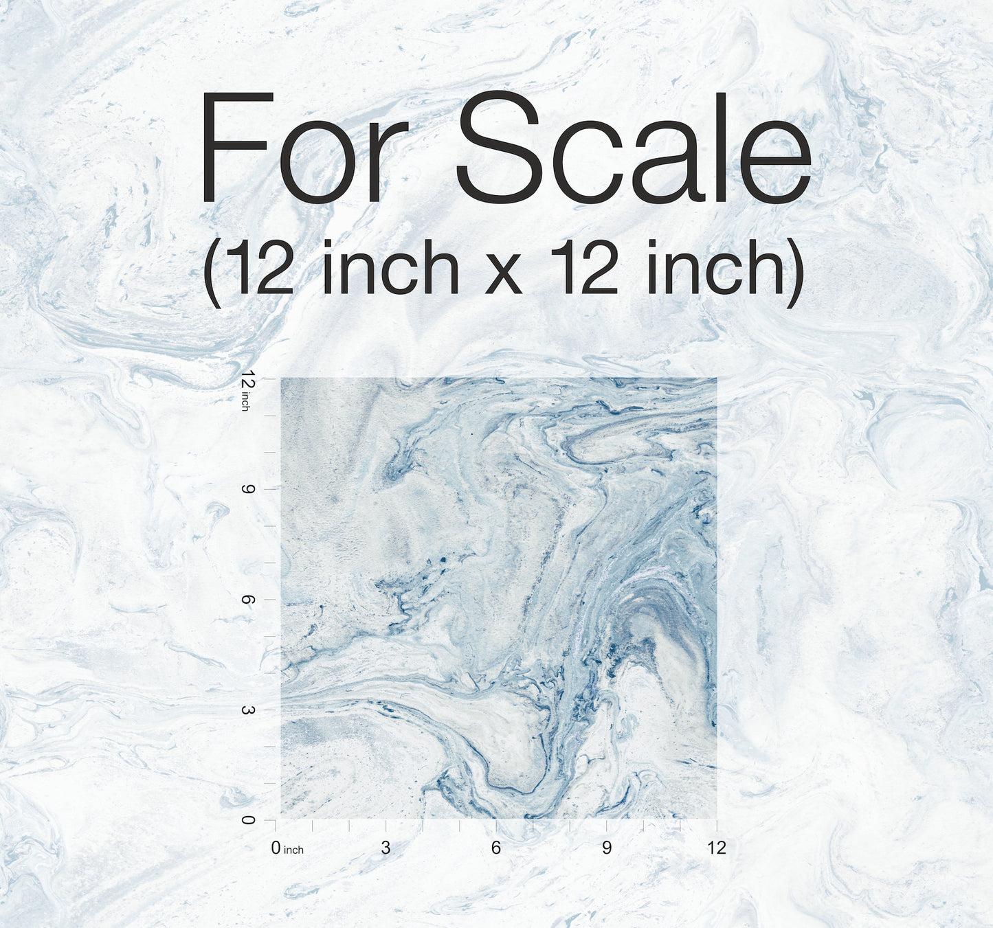 York Wallcoverings York Premium Peel + Stick Oil and Marble Blue Peel and Stick Wallpaper  Bohemian Blues  Wallpaper - PSW1126RL