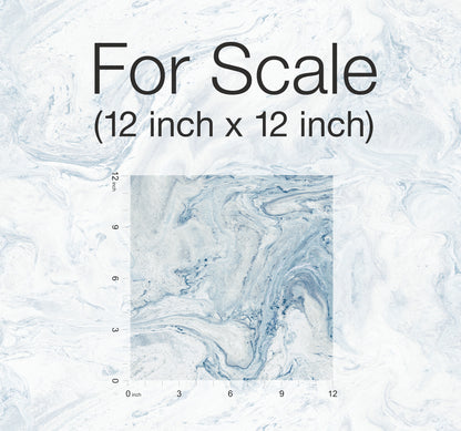 York Wallcoverings York Premium Peel + Stick Oil and Marble Blue Peel and Stick Wallpaper  Bohemian Blues  Wallpaper - PSW1126RL