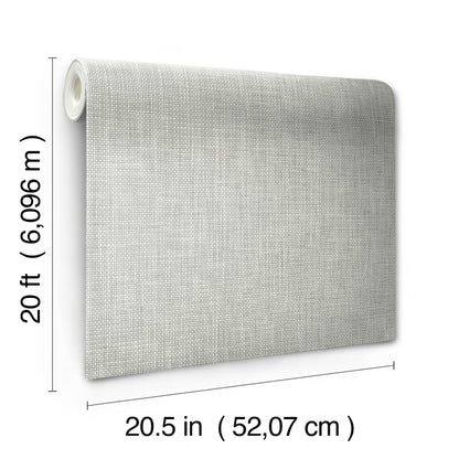 York Wallcoverings Grasscloth, Wood and Stone Reed Basket White Peel and Stick Wallpaper  Weaves Whites and Off-Whites  Wallpaper - PSW1284RL