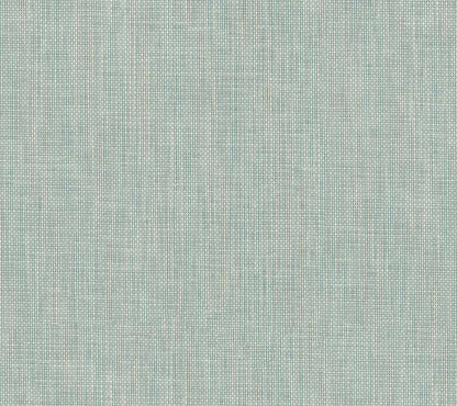 York Wallcoverings Grasscloth, Wood and Stone Reed Basket Blue Peel and Stick Wallpaper  Weaves Greens  Wallpaper - PSW1285RL
