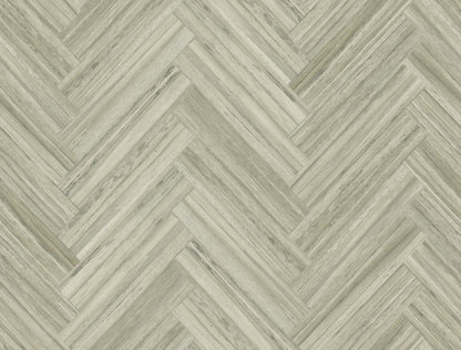 York Wallcoverings Grasscloth, Wood and Stone Hermosa Herringbone Brown Peel and Stick Wallpaper  Brick, Wood and Stone Browns  Wallpaper - PSW1286RL