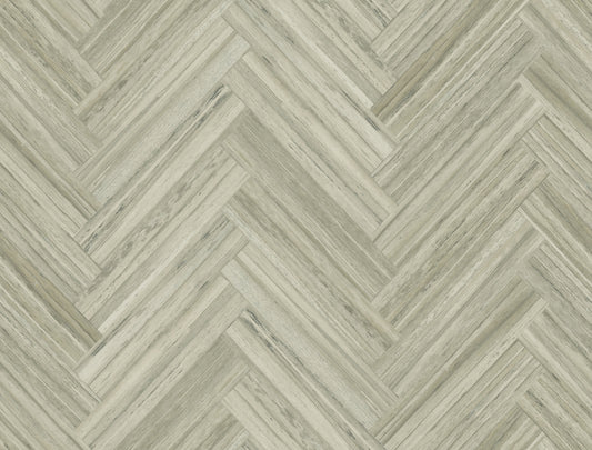 York Wallcoverings Grasscloth, Wood and Stone Hermosa Herringbone Brown Peel and Stick Wallpaper  Brick, Wood and Stone Browns  Wallpaper - PSW1286RL