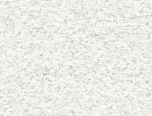 York Wallcoverings Grasscloth, Wood and Stone Shimmering Cork White Peel and Stick Wallpaper   Whites and Off-Whites  Wallpaper - PSW1290RL