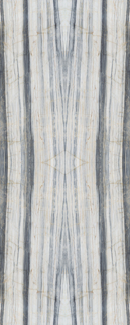 York Wallcoverings Grasscloth, Wood and Stone Spanish Marble Blue Peel and Stick Mural  Geometrics Multicolor  Wallpaper - PSW1296M