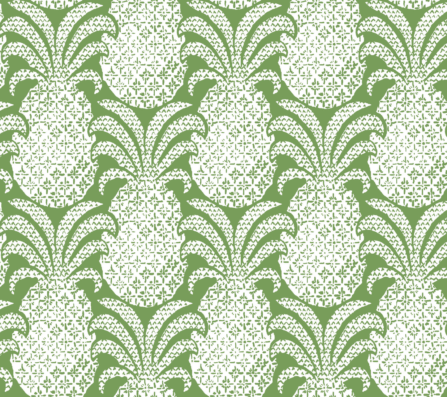 York Wallcoverings Madcap Cottage Colony Club Palm Green Peel and Stick Wallpaper  Botanical Greens  Wallpaper - PSW1392RL