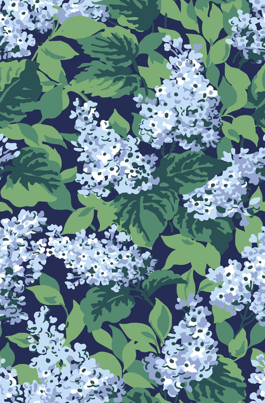 York Wallcoverings Madcap Cottage Bar Harbor Sky Blue Peel and Stick Wallpaper  Florals and Flowers Blues  Wallpaper - PSW1398RL