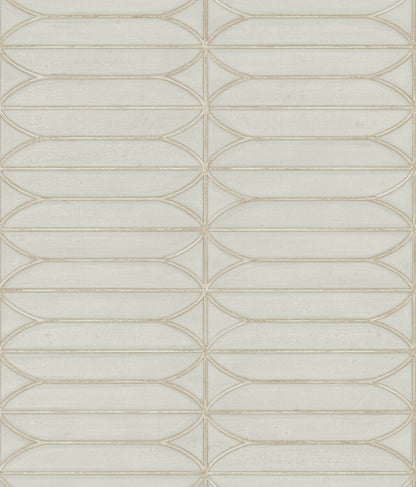 York Wallcoverings Simply Candice Pavilion Taupe Peel and Stick Wallpaper  Geometrics Browns  Wallpaper - PSW1411RL