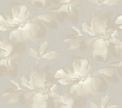 York Wallcoverings Simply Candice Midnight Blooms Neutral Peel and Stick Wallpaper  Florals and Flowers Blacks  Wallpaper - PSW1414RL