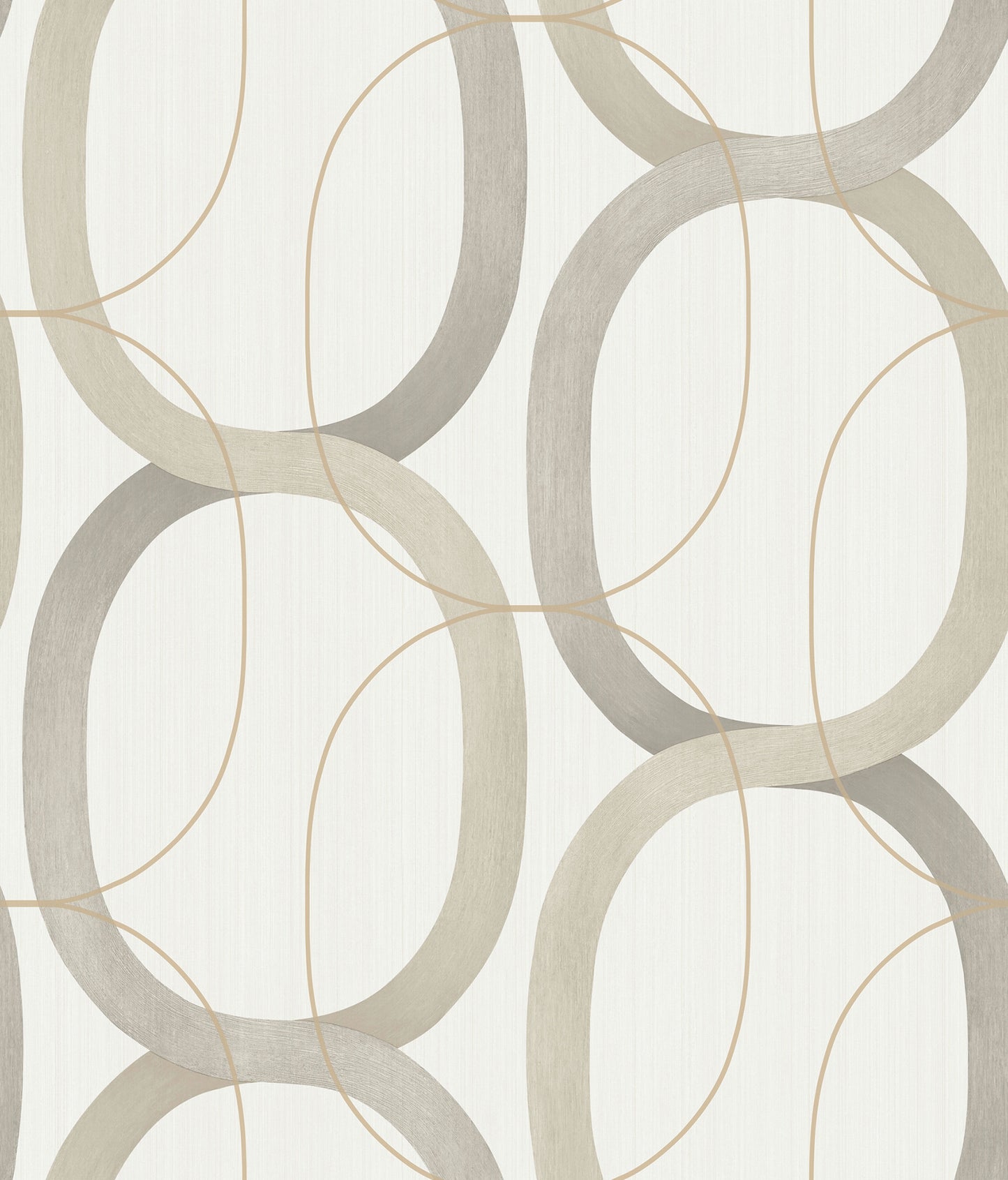York Wallcoverings Simply Candice Interlock Light Taupe Peel and Stick Wallpaper  Geometrics Browns  Wallpaper - PSW1418RL