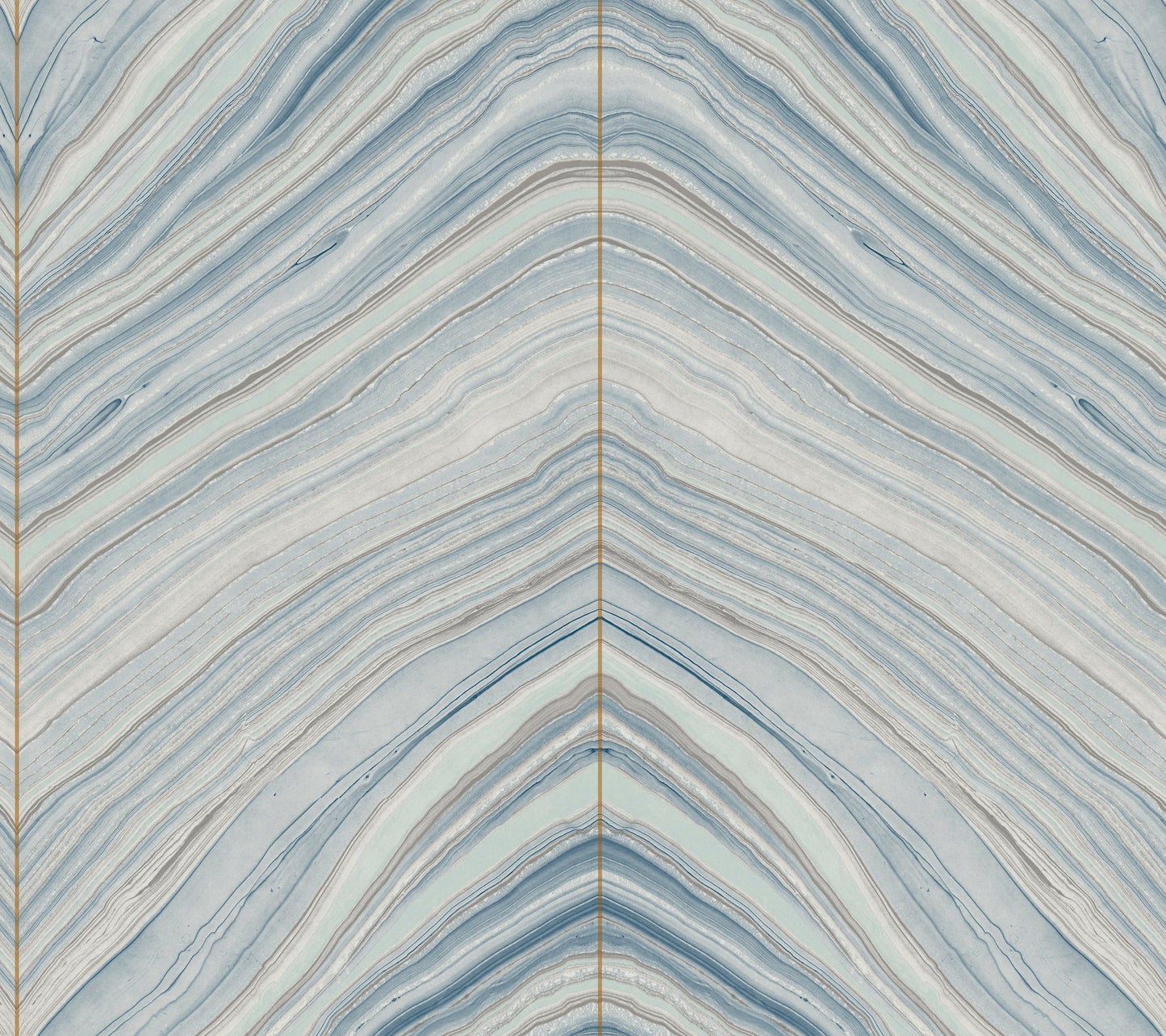York Wallcoverings Simply Candice Onyx Strata Mist Blue Peel and Stick Wallpaper  Geometrics Blues  Wallpaper - PSW1421RL