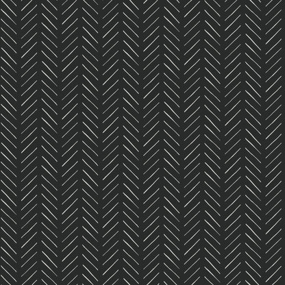 York Wallcoverings Magnolia Home Pick Up Sticks Black Wallpaper  Bohemian Blacks  Wallpaper - PSW1488RL