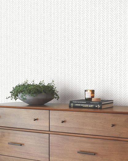 York Wallcoverings Magnolia Home Pick Up Sticks Taupe Wallpaper  Bohemian Beiges  Wallpaper - PSW1490RL