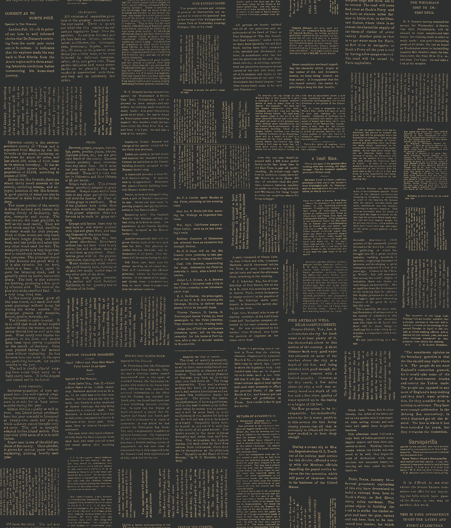 York Wallcoverings Magnolia Home Crafted Editorial Black and Gold Metallic Wallpaper  Words and Letters Blacks  Wallpaper - PSW1496RL