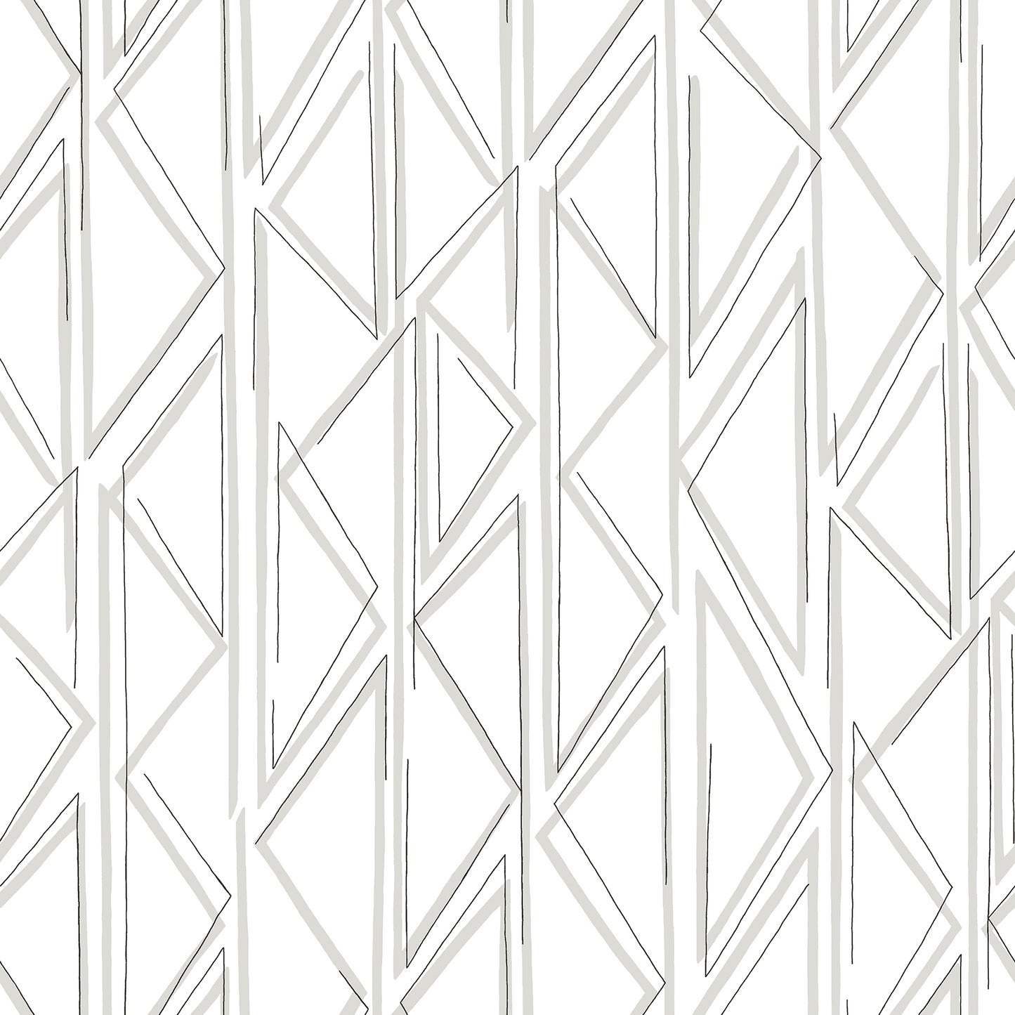 York Wallcoverings Magnolia Home Sideways Sketch Grey Wallpaper  Geometrics Blacks  Wallpaper - PSW1500RL