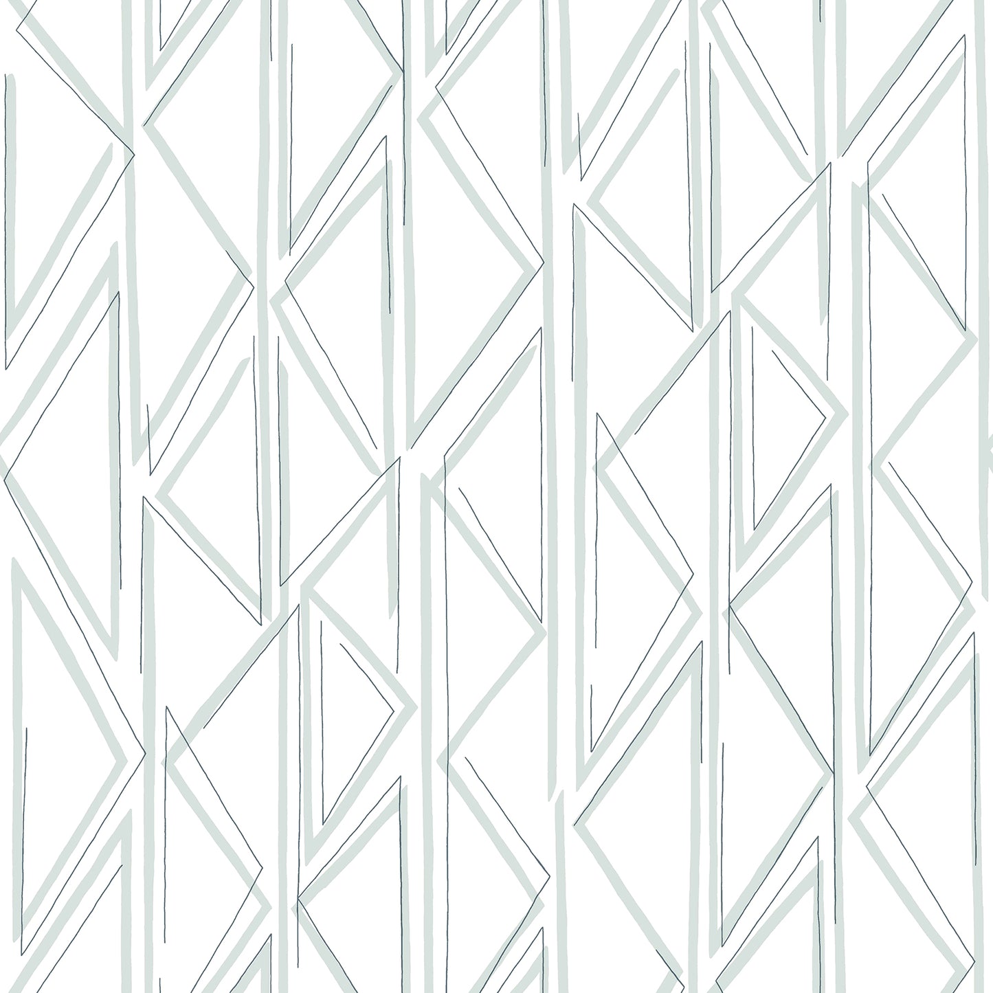 York Wallcoverings Magnolia Home Sideways Sketch Blue Wallpaper  Geometrics Blues  Wallpaper - PSW1501RL