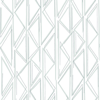 York Wallcoverings Magnolia Home Sideways Sketch Blue Wallpaper  Geometrics Blues  Wallpaper - PSW1501RL