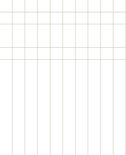 York Wallcoverings Watercolor Botanicals Linear Gridwork Linen on White Wallpaper  Geometrics Beiges  Wallpaper - PSW1513RL