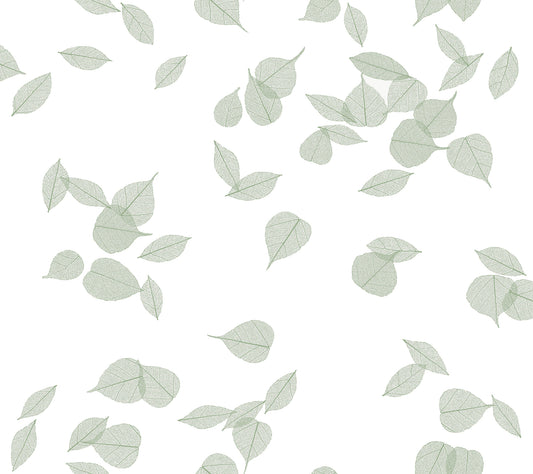 York Wallcoverings Aviva Stanoff Inner Peace Sage Peel and Stick Wallpaper Transitional Botanical Greens  Wallpaper - PSW1564RL