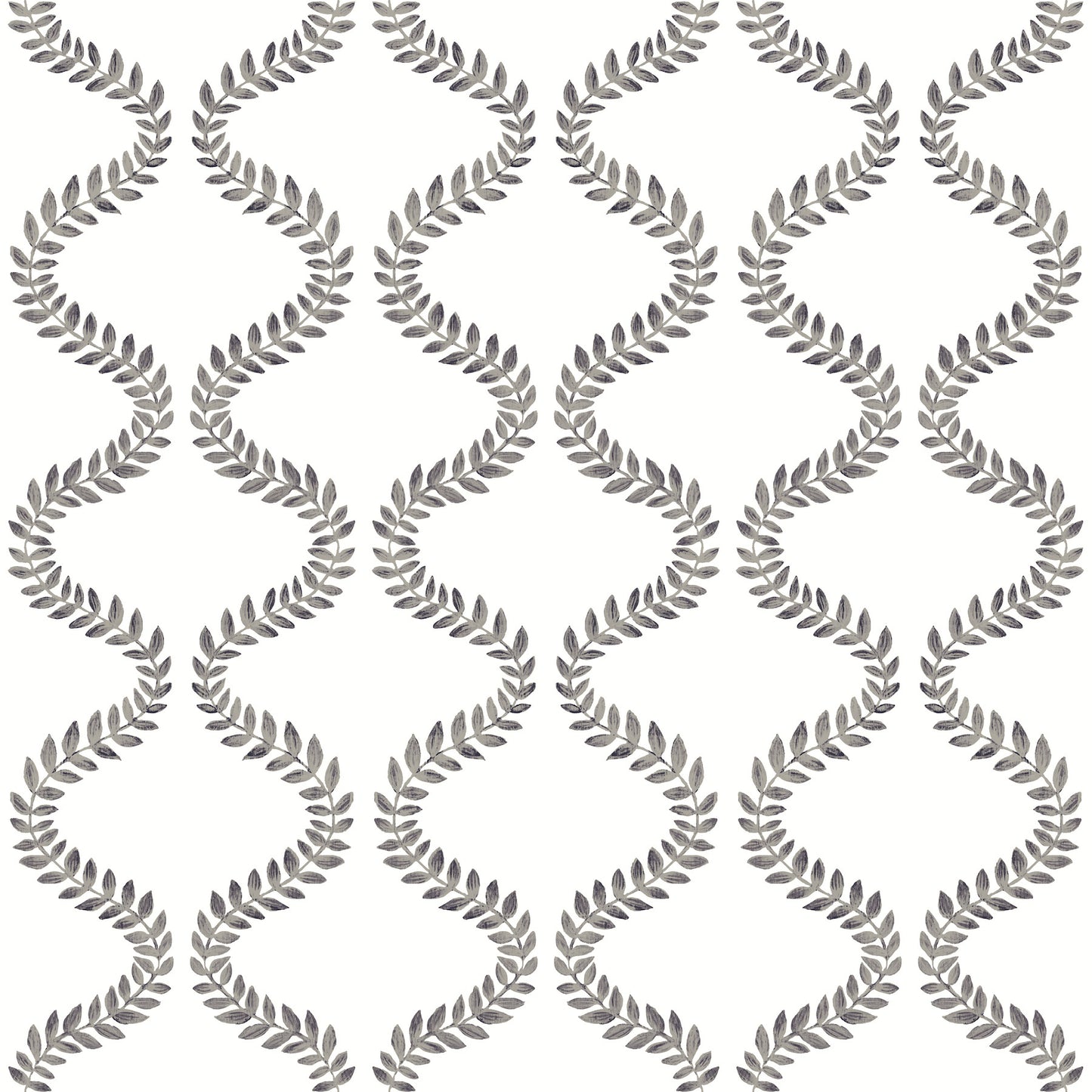 York Wallcoverings Mirth Studios Florentine Soft Black Vine Trellis Peel and Stick Wallpaper Transitional Botanical Blacks  Wallpaper - PSW1572RL