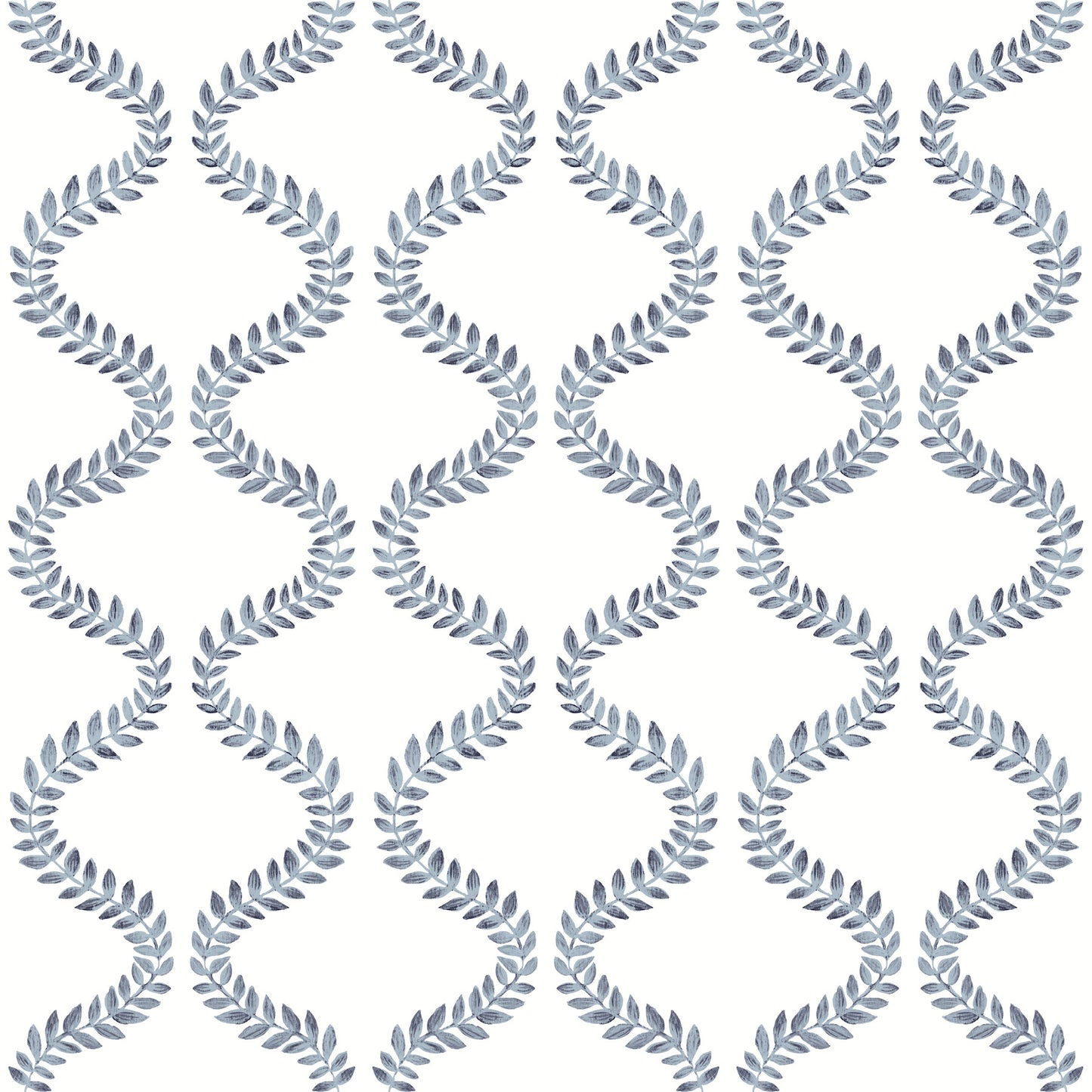 York Wallcoverings Mirth Studios Florentine Blue Vine Trellis Peel and Stick Wallpaper Transitional Botanical Blues  Wallpaper - PSW1573RL