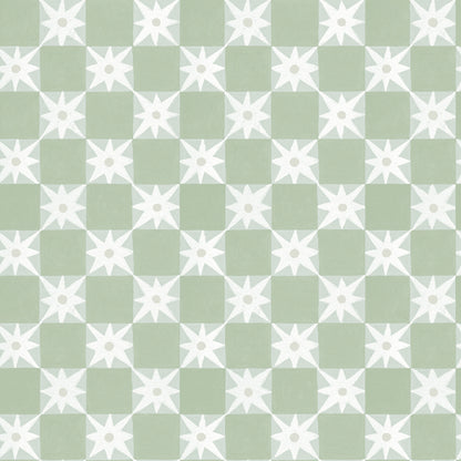 York Wallcoverings Mirth Studios Stardust Green Checkerboard Peel and Stick Wallpaper Bohemian Small Prints Greens  Wallpaper - PSW1587RL