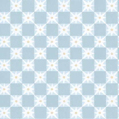 York Wallcoverings RoomMates Stardust Blue Checkerboard Peel and Stick Wallpaper Bohemian Small Prints Blues  Wallpaper - PSW1588RL
