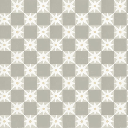York Wallcoverings Grasscloth, Wood and Stone Stardust Warm Grey Checkerboard Peel and Stick Wallpaper Bohemian Small Prints Greys  Wallpaper - PSW1589RL