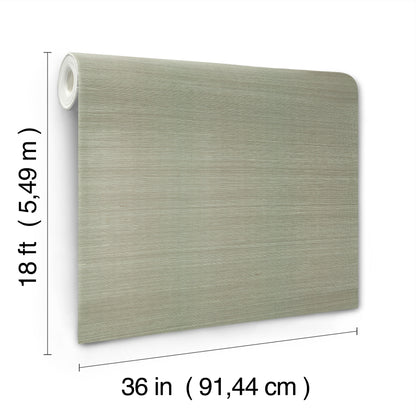 York Wallcoverings Peel + Stick Natural Grasscloth Natural Sisal Pine Peel and Stick Grasscloth Wallpaper Modern Grasscloth Greens  Wallpaper - PSW1594RL