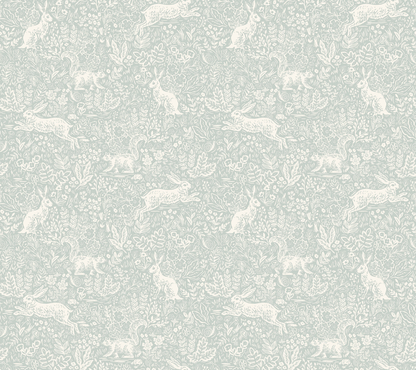 York Wallcoverings Rifle Paper Co P+S 4th Edition Fable Mineral Peel and Stick Wallpaper Whimsical Animals and Insects Greens  Wallpaper - PSW1626RL