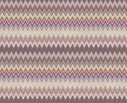 York Wallcoverings Missoni PSWP Zig Zag Purple Peel and Stick Wallpaper Transitional Chevron Purples  Wallpaper - PSW1641RL