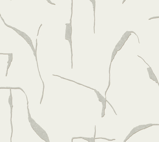 York Wallcoverings Nikki Chu Premium Peel + Stick Ivory Coast Stone and Glint Premium Peel + Stick Wallpaper Modern Geometrics Greys  Wallpaper - PSW1654RL