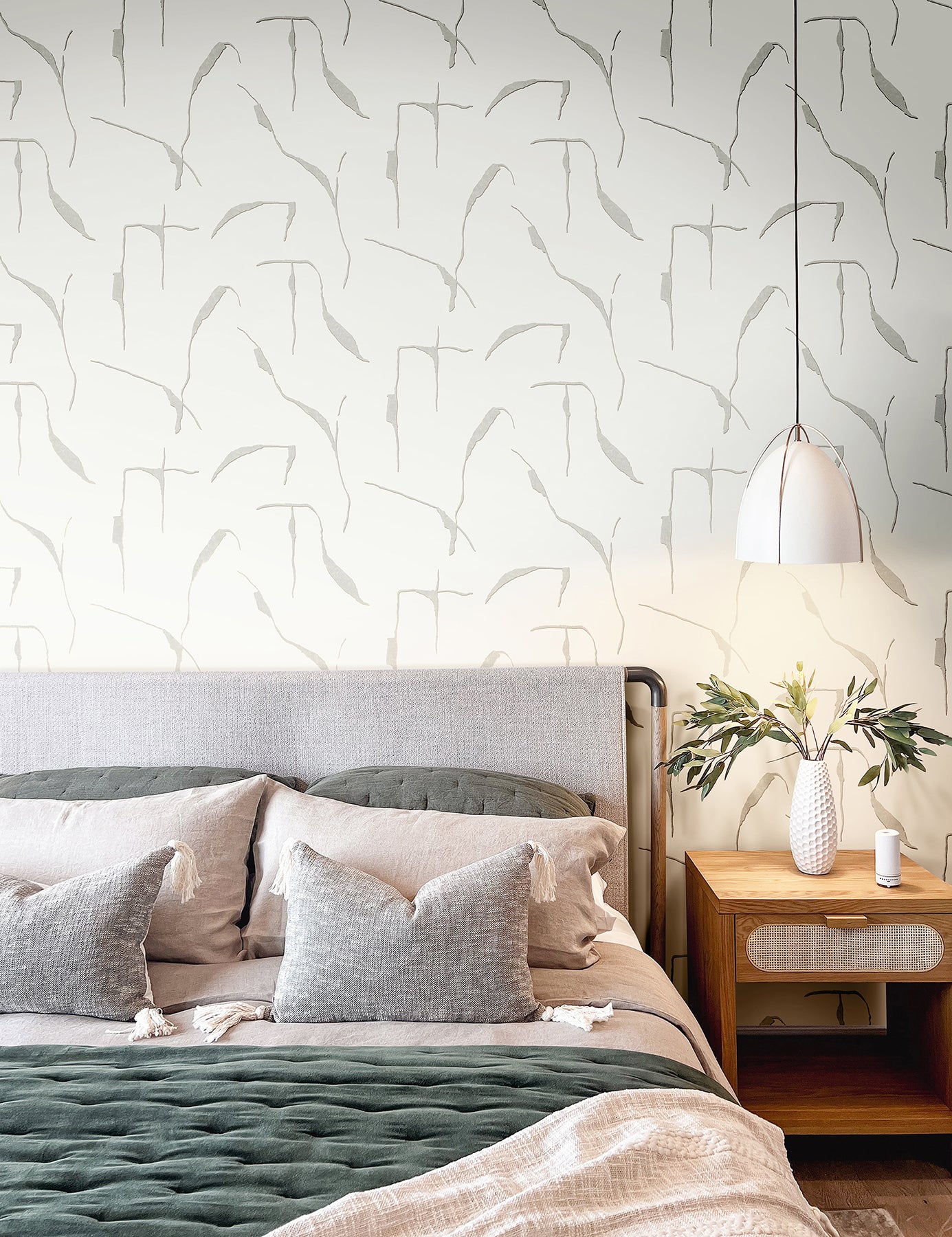 York Wallcoverings Nikki Chu Premium Peel + Stick Ivory Coast Stone and Glint Premium Peel + Stick Wallpaper Modern Geometrics Greys  Wallpaper - PSW1654RL