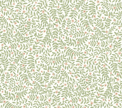 York Wallcoverings Rifle Paper Co. Elodie Cream Petite Floral Premium Peel + Stick Wallpaper Botanical Modern Cream  Wallpaper - PSW1673RL