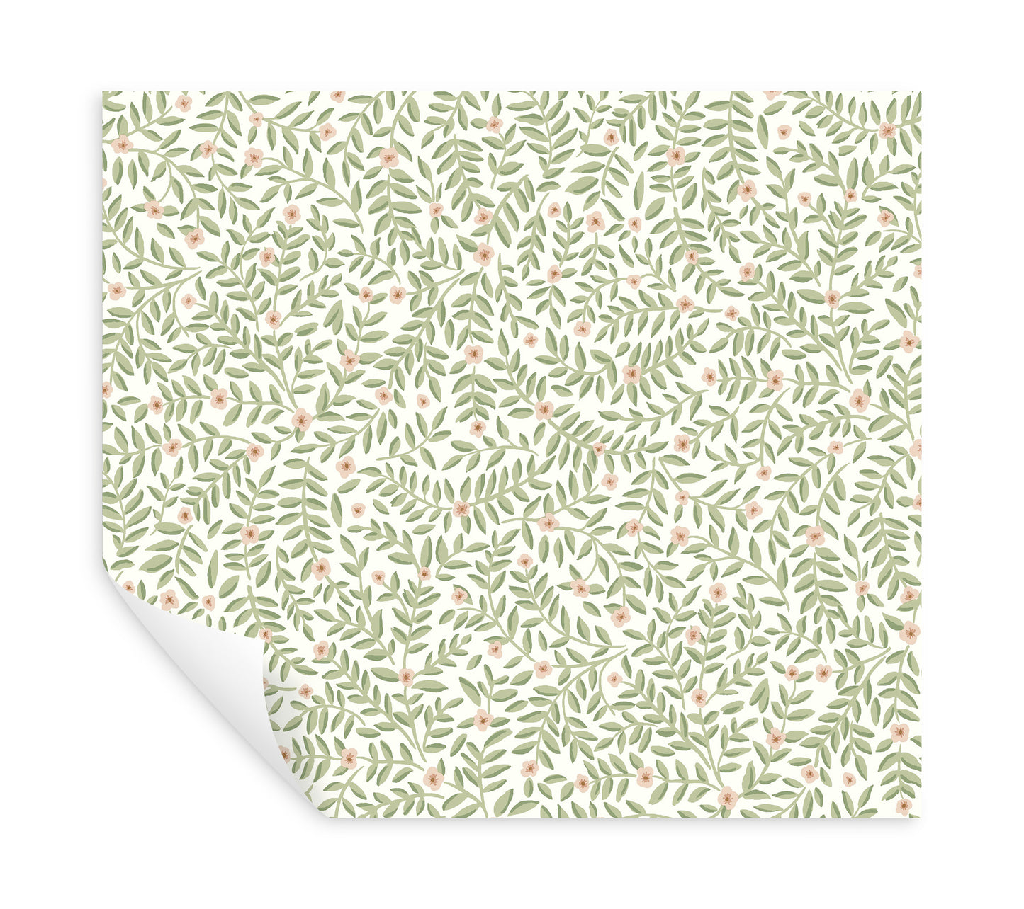 York Wallcoverings Rifle Paper Co. Elodie Cream Petite Floral Premium Peel + Stick Wallpaper Botanical Modern Cream  Wallpaper - PSW1673RL