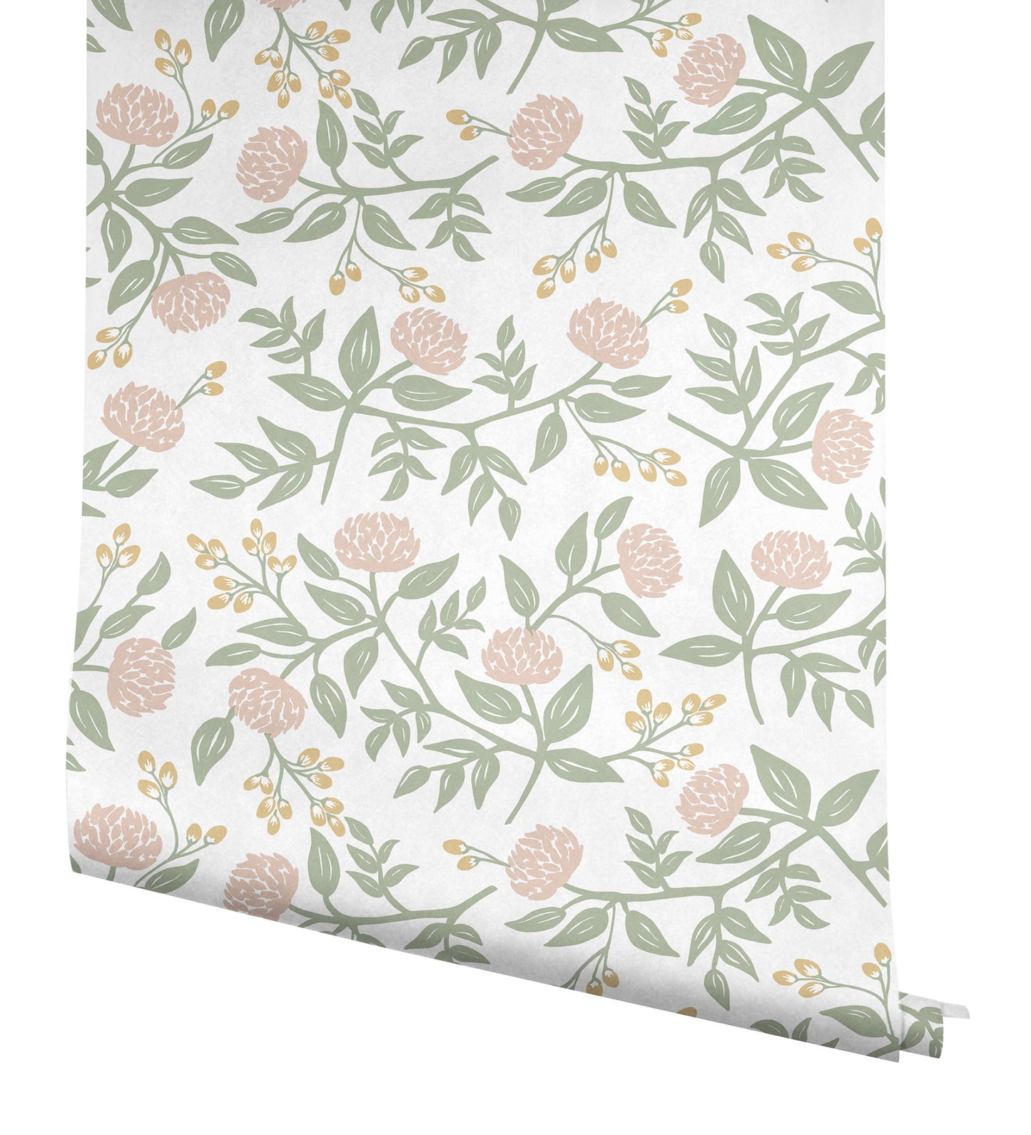York Wallcoverings Rifle Paper Co. Peonies Blush Floral Premium Peel + Stick Wallpaper Botanical Modern Blush  Wallpaper - PSW1685RL