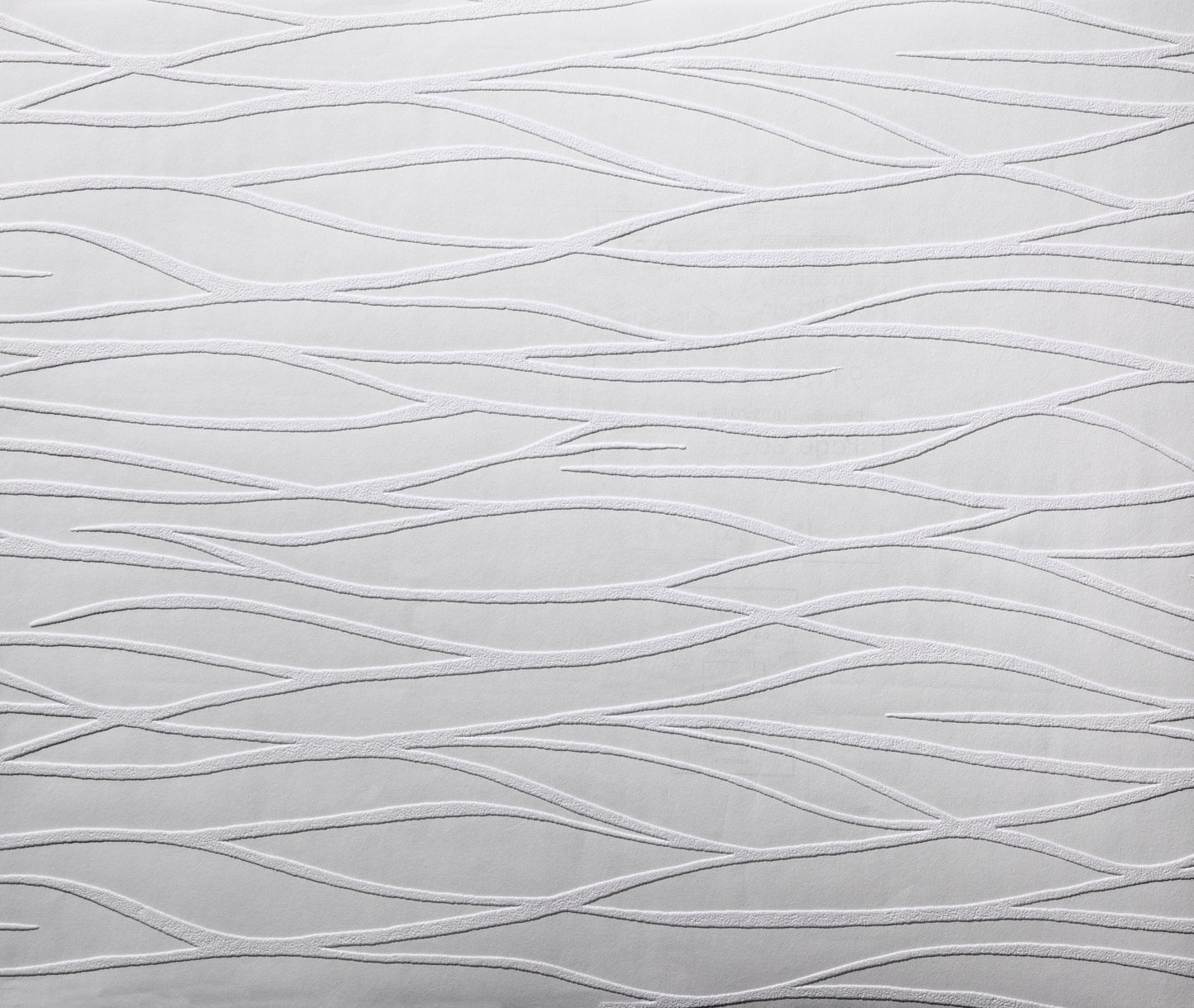 York Wallcoverings York Wallcoverings Organic Waves Paintable White Wallpaper  Textures Whites and Off-Whites   - PT9418