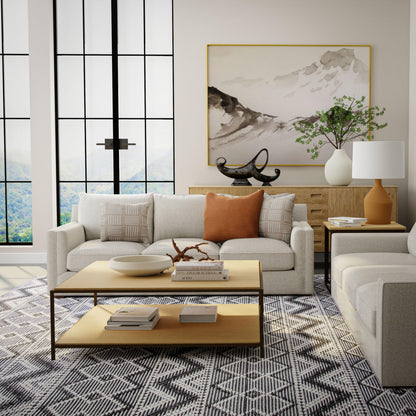 Pantera rug, contemporary style, 5' x 8'.