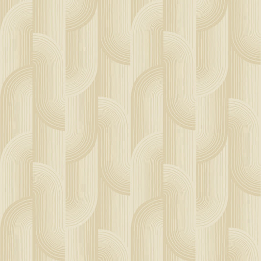 GALERIE WALLCOVERINGS Precious Weaves Geometric, All-over   Beige   - PW3105