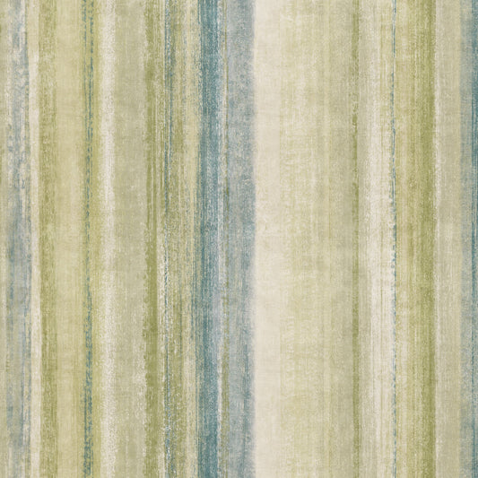 GALERIE WALLCOVERINGS Precious Weaves Styled, Stripes   Green   - PW6001